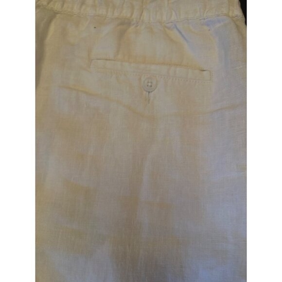 Saks Fifth Avenue White Linen Mens Pants XL - Picture 4 of 5